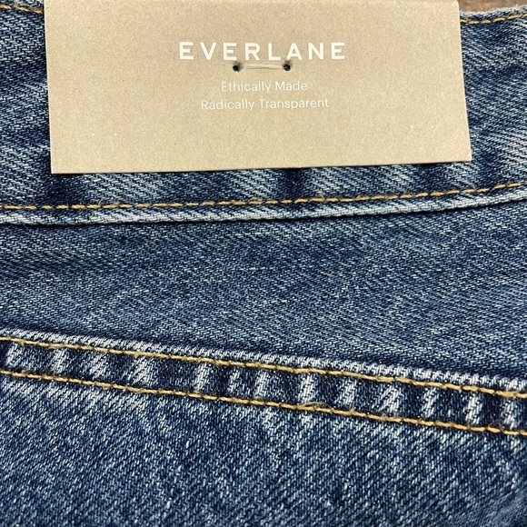 Everlane button fly jeans ankle length size 29 NWT - Picture 5 of 8